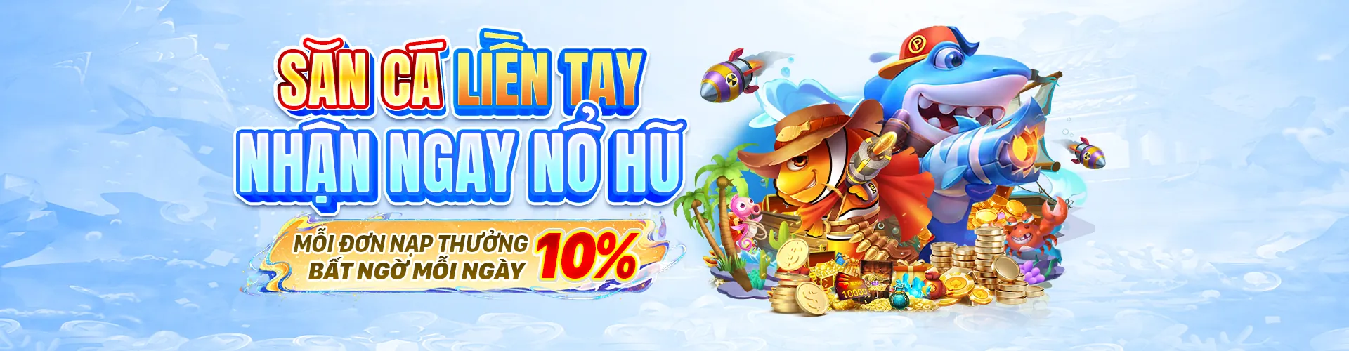 Hình ảnh chính game bắn cá phổ biến Game Bài 68 Online
